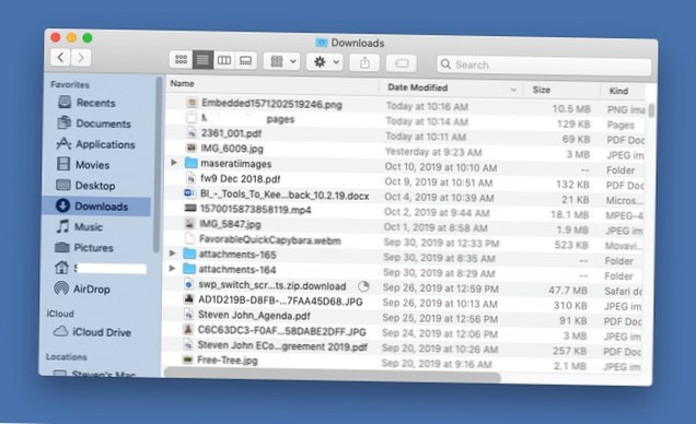 Come trovare il link per il download di un file su macOS