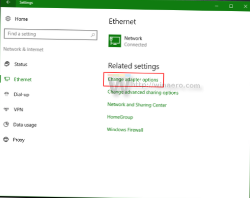 Come trovare la velocità della LAN su Windows 10