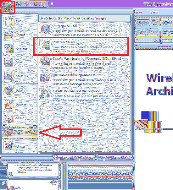 How to find which powerpoint slide is bigger in size