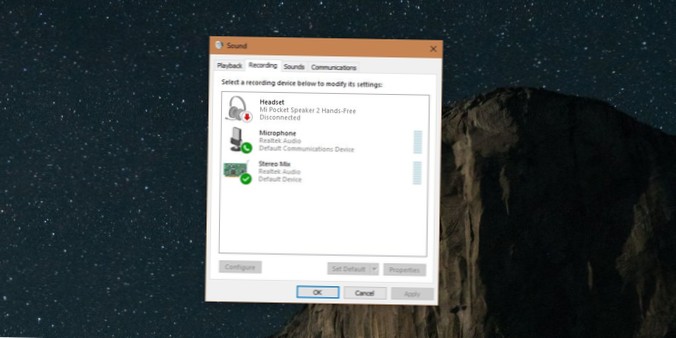 Cum să remediați opțiunea de amestecare stereo lipsă sau opțiunea de eliminare pe Windows