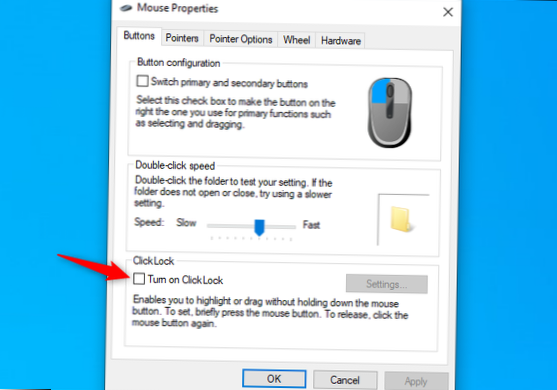 So beheben Sie Mausklicks, die unter Windows 10 nicht erkannt werden