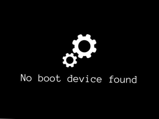 Slik løser du Ingen oppstartsenhet funnet på Windows 10 (Full Guide)