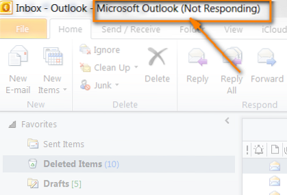 How To Fix Outlook Not Responding (10 Methods)