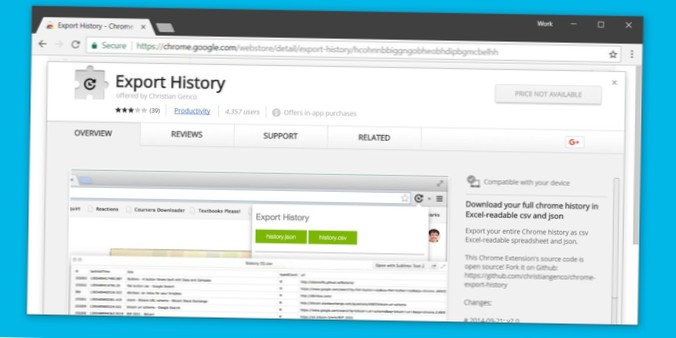 Come correggere il prezzo non disponibile per le estensioni nel Chrome Web Store