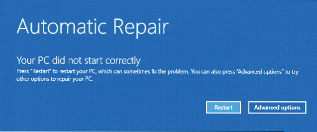 How to fix startup problems in Windows 10
