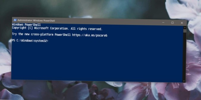 Comment réparer la police qui ne change pas dans PowerShell sur Windows 10
