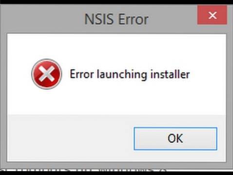 How To Fix the NSIS error Error launching installer in Windows 10