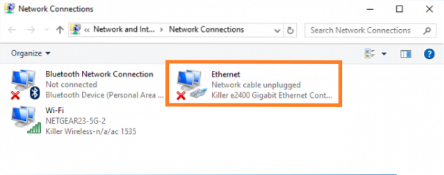 How to Fix Windows 10 Network Cable Unplugged Error