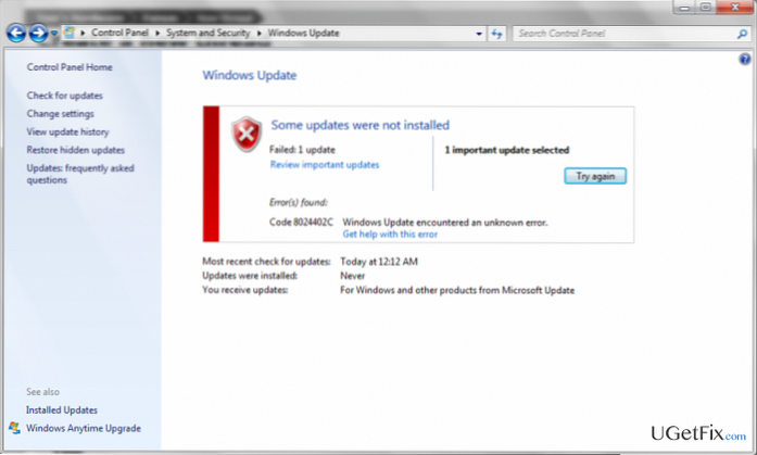 How to fix Windows 10 Update Error 0x8e5e0147