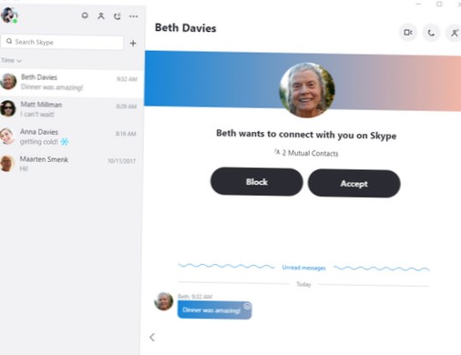 How To Follow A Skype Contact