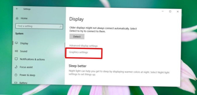 Cómo forzar que las aplicaciones para UWP usen la GPU en Windows 10