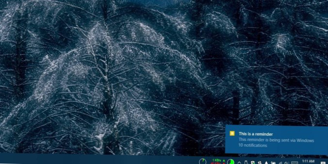 So erhalten Sie eine benutzerdefinierte Windows 10-Warnung