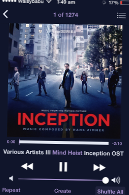 How To Get A Dynamic iTunes-Like Background Color Scheme In iOS 7 Music App