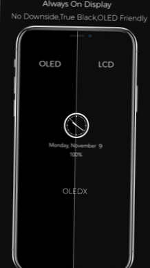 Så här visas alltid på iPhone X