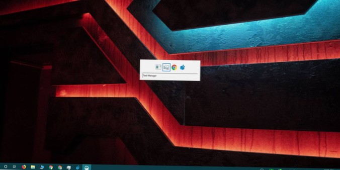 Cum să obțineți pictograme clasice în fila Alt pe Windows 10