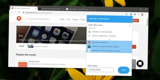 Come ottenere la scheda Edge impostata da parte in Chrome