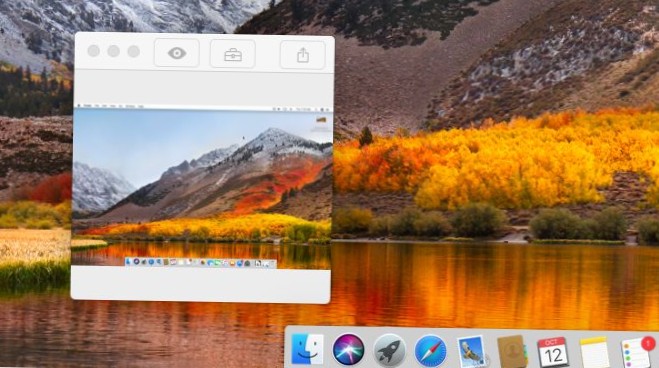 So erhalten Sie iOS 11 wie Screenshot-Miniaturansichten in macOS