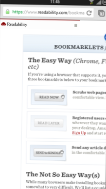 How To Get Safari Reader-Like Functionality In Any Mobile Web Browser