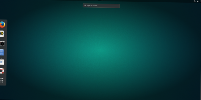 Hvordan få lager gnome shell i Ubuntu 17.10