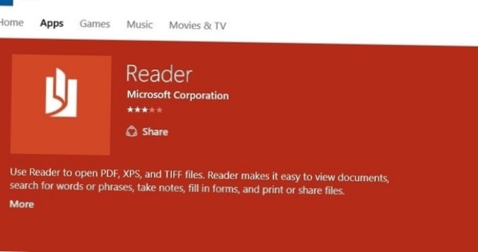 How To Get The Reader App On Windows 10