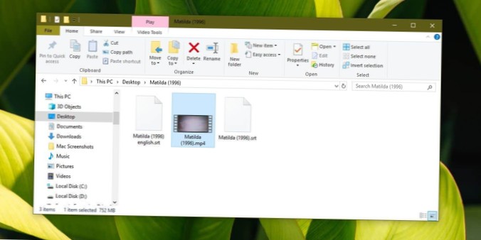 How to get two subtitles in VLC player on Windows 10
