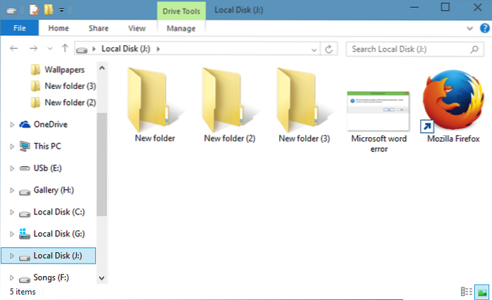 Cum să obțineți Windows 7 ca pictograma folder în Windows 10