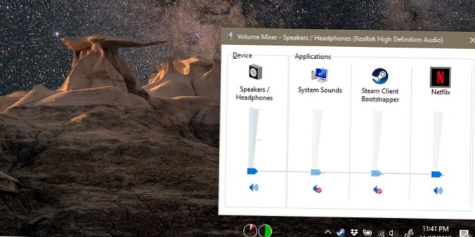 Comment donner un contrôle exclusif des haut-parleurs Netflix sur Windows 10