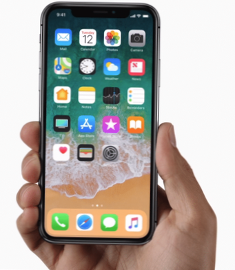 Cómo ir a la pantalla de inicio en iPhone X
