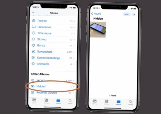 Come nascondere e proteggere con password le foto su iOS