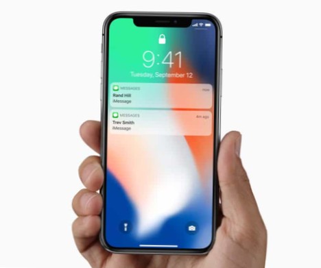 Sådan skjuler du meddelelsesindhold på en låst iPhone som iPhone X
