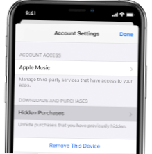 Come nascondere gli acquisti su iOS e scoprirli