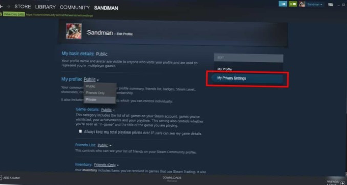 Cómo ocultar tu actividad en Steam