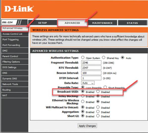 How To Hide Your WiFi Network name from Others