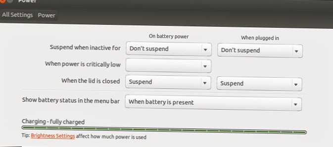 Hvordan forbedre batterilevetiden på bærbare Linux-maskiner