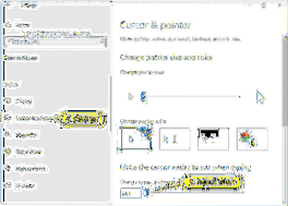 Como aumentar a espessura do cursor piscando no windows 10