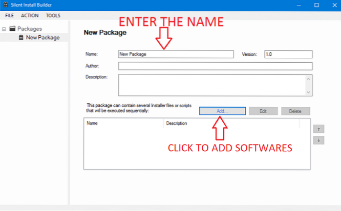 Sådan installeres al din software som en enkelt installationsfil