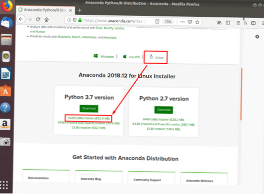 Cómo instalar Anaconda en Ubuntu