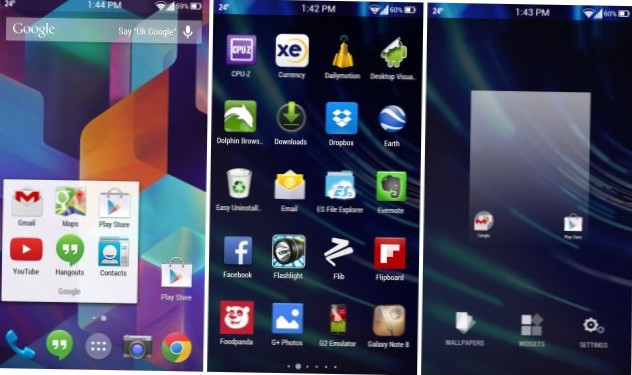 Cómo instalar Android 4.4 Lanzador KitKat en cualquier dispositivo Jelly Bean