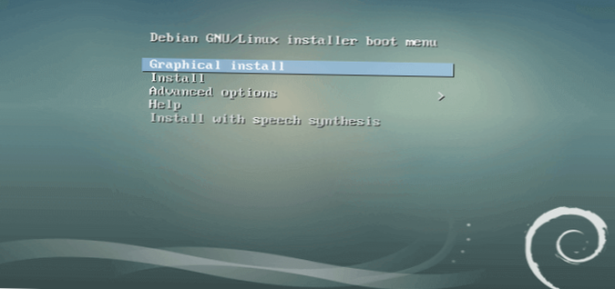 Sådan installeres Debian 9 Linux på en hjemmeserver