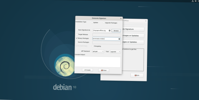 Comment installer des applications Debian hors ligne
