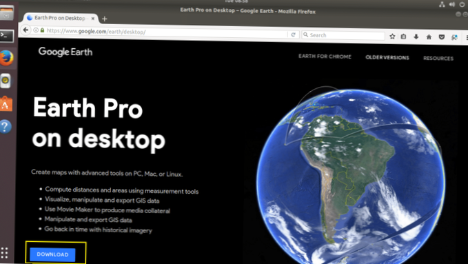 Slik installerer du Google Earth Pro på Linux