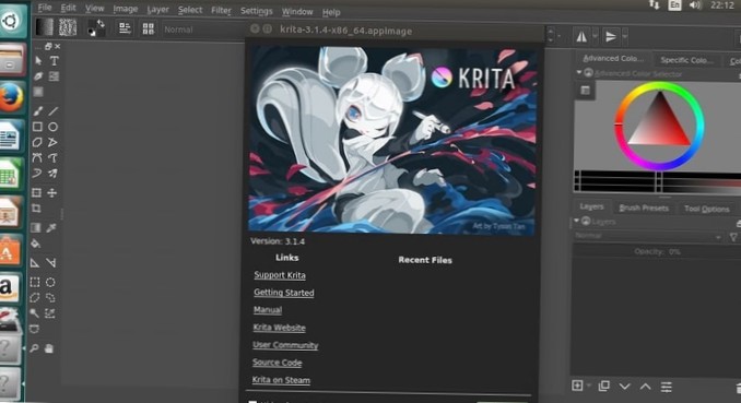 Come installare Krita su Linux