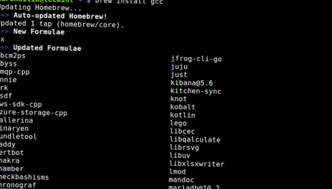 Sådan installeres Linuxbrew