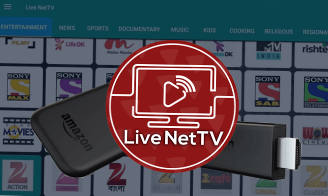 Jak zainstalować Live Net TV na Fire Stick i Fire TV
