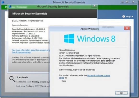 How To Install Microsoft Security Essentials (MSE) In Windows 8