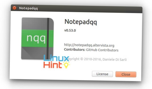 Jak nainstalovat NotepadQQ na Linux