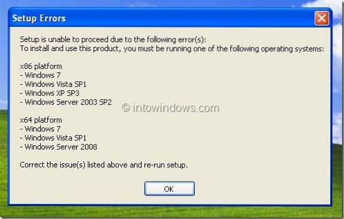 How To Install Office 2010 On Windows XP SP2