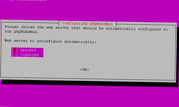 Como instalar o PhpMyAdmin no Ubuntu Server