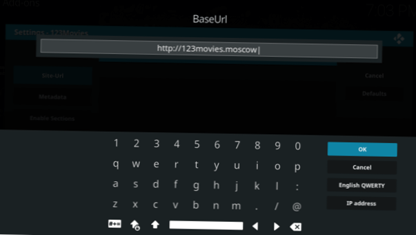 Jak zainstalować dodatek 123Movies na Kodi