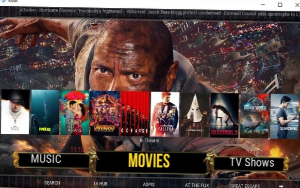Comment installer le Nefarious Kodi Build